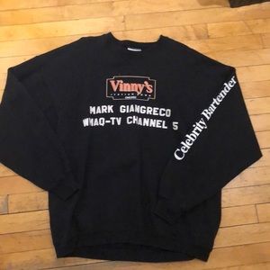 Celebrity bartender Mark Giangreco WMAQ TV Channel 5 news Chicago sweatshirt